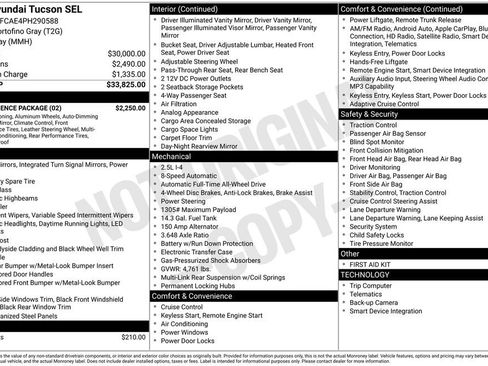 Certified 2023 Hyundai Tucson SEL w/ Convenience Package AWD/4WD image 25