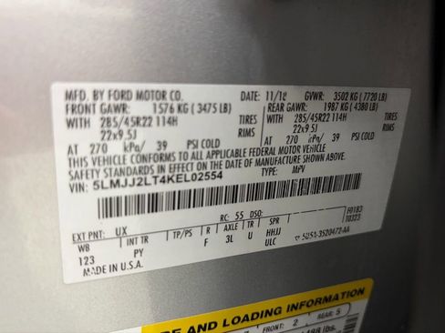 Used 2019 Lincoln Navigator Reserve image 55