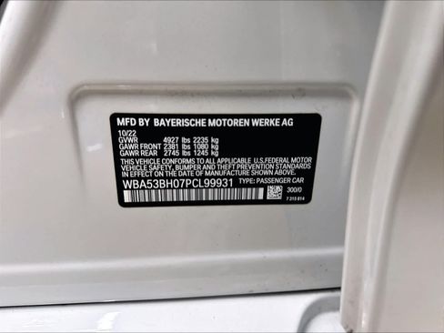 Used 2023 BMW 530i w/ Convenience Package RWD image 35