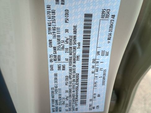 New 2025 Ford Ranger XLT w/ Black Appearance Package image 25