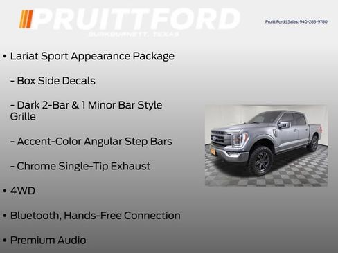 Used 2023 Ford F150 Lariat w/ Equipment Group 502A High image 25