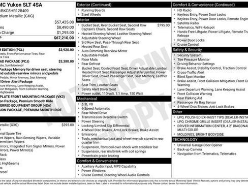 Used 2017 GMC Yukon SLT w/ Premium Edition image 33