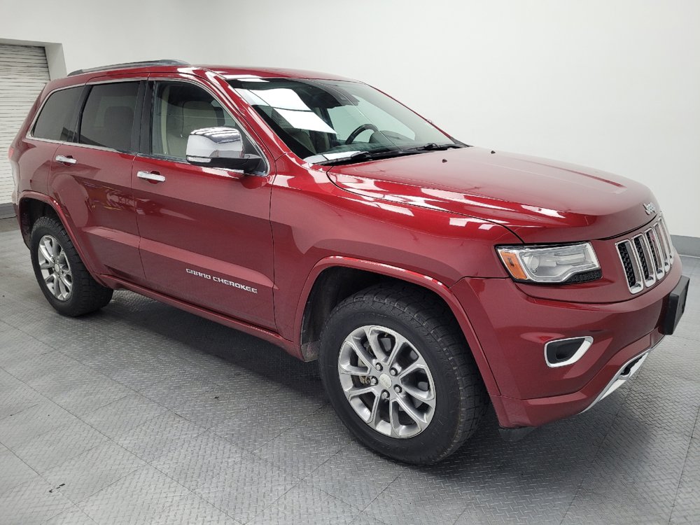 Used 2014 Jeep Grand Cherokee Overland w/ Advanced Technology Group AWD/4WD image 11