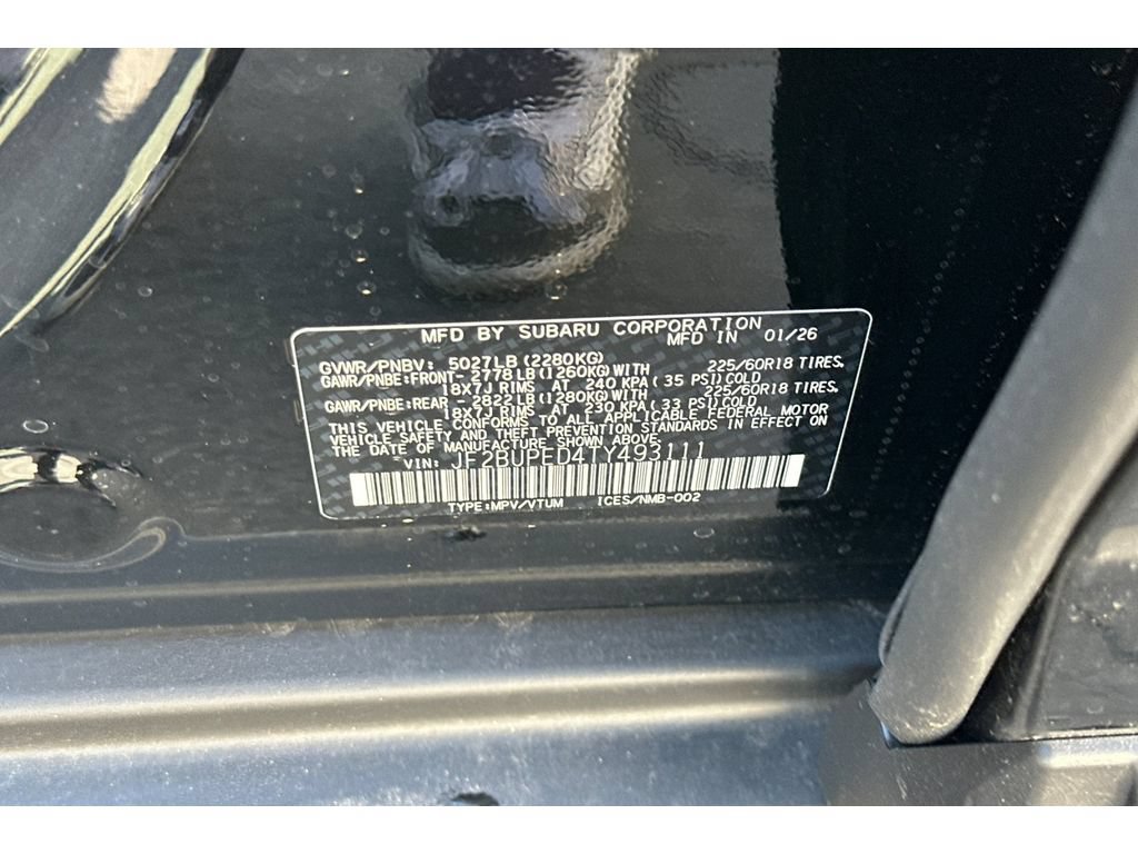New 2026 Subaru Outback Touring AWD/4WD image 26