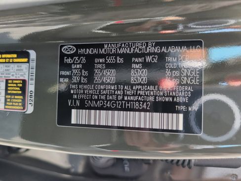 New 2026 Hyundai Santa Fe Limited image 35