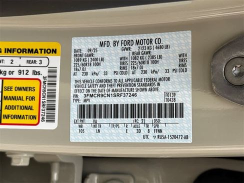 New 2025 Ford Bronco Sport Outer Banks image 32