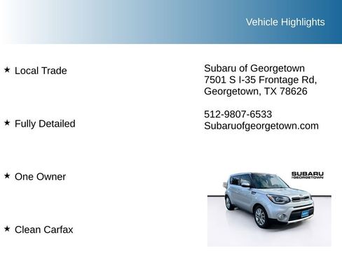 Used 2018 Kia Soul + w/ + Primo LIT Package FWD image 10