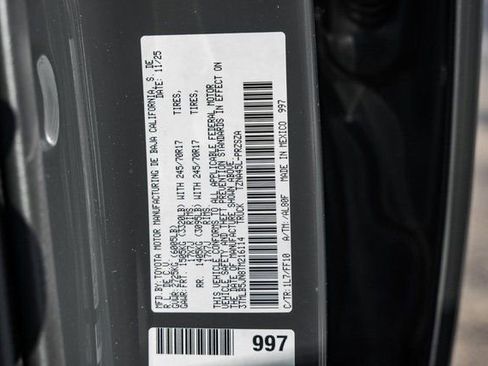 New 2026 Toyota Tacoma SR5 image 38