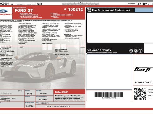 Used 2020 Ford GT Carbon Series image 67