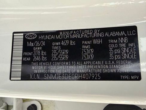 Used 2024 Hyundai Tucson Limited image 38