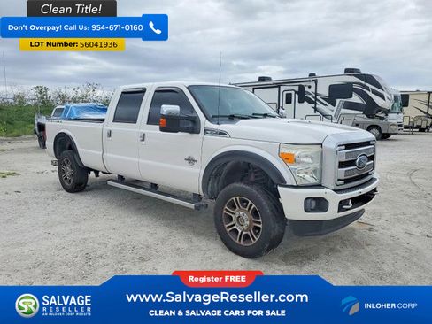 Used 2016 Ford F350 Platinum AWD/4WD image 1