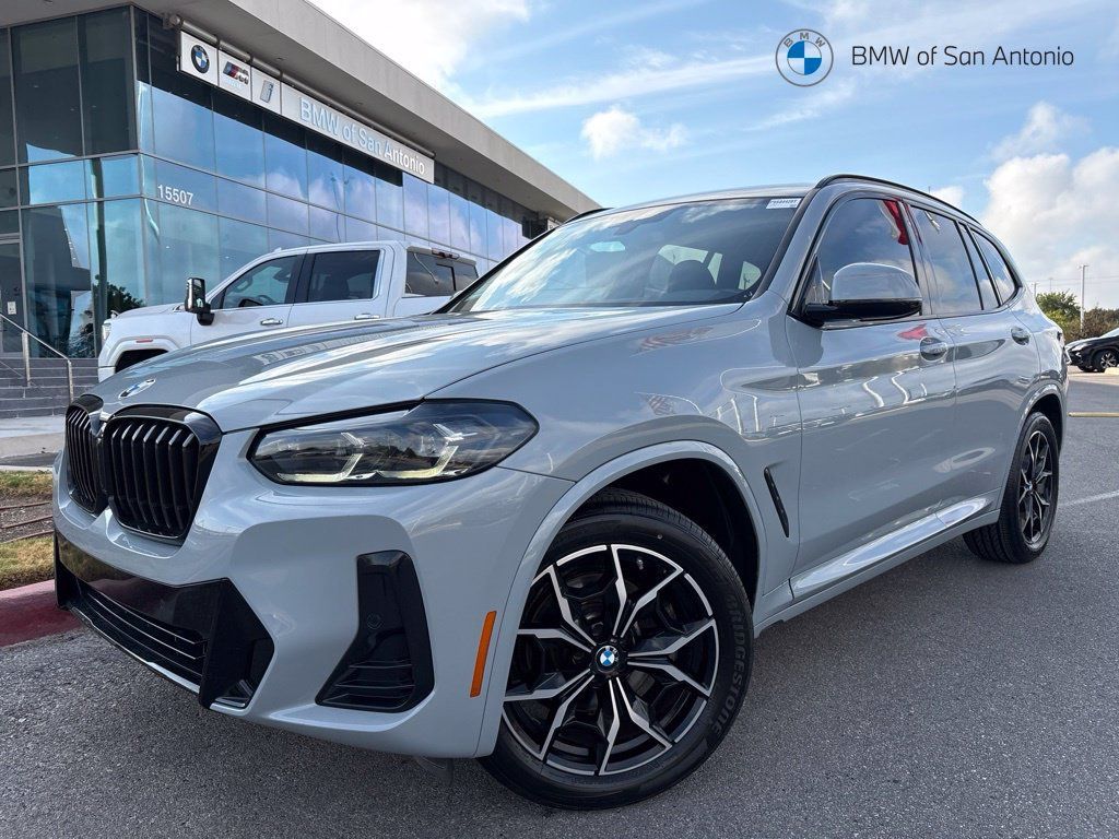 Certified 2023 BMW X3 sDrive30i w/ M Sport Package RWD image 1