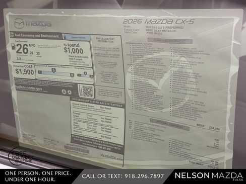New 2026 MAZDA CX-5 Preferred AWD/4WD image 17