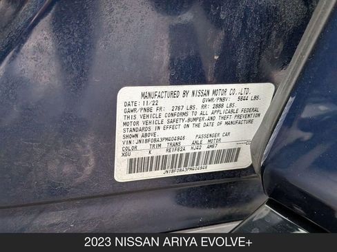 Certified 2023 Nissan Ariya FWD image 28