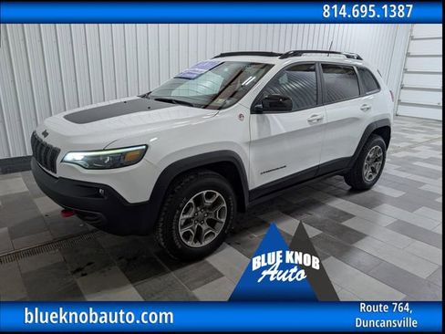 Used 2022 Jeep Cherokee Trailhawk w/ Sun, Sound & Nav Group AWD/4WD image 1