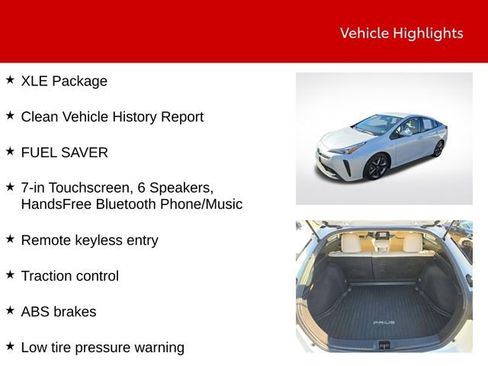 Used 2021 Toyota Prius XLE image 9