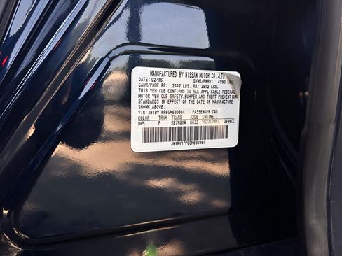 Used 2016 INFINITI Q70 L 3.7 w/ Deluxe Touring Package RWD image 23