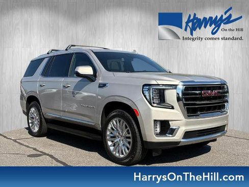 Certified 2023 GMC Yukon SLT w/ SLT Luxury Package AWD/4WD image 1