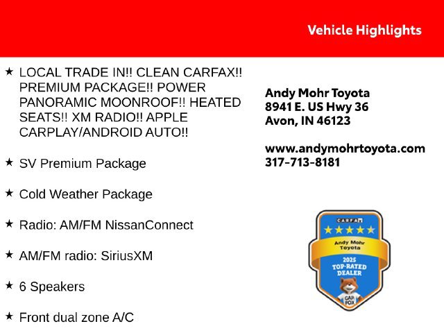 Used 2026 Nissan Rogue SV w/ SV Premium Package AWD/4WD image 2