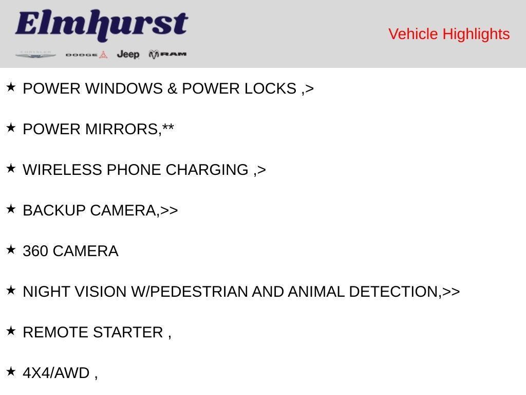 Certified 2024 Jeep Grand Cherokee Summit w/ Adv Protech Group IV AWD/4WD image 11