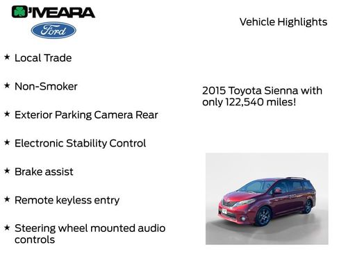 Used 2015 Toyota Sienna SE image 7