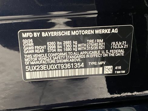 New 2026 BMW X5 xDrive40i w/ M Sport Package image 22