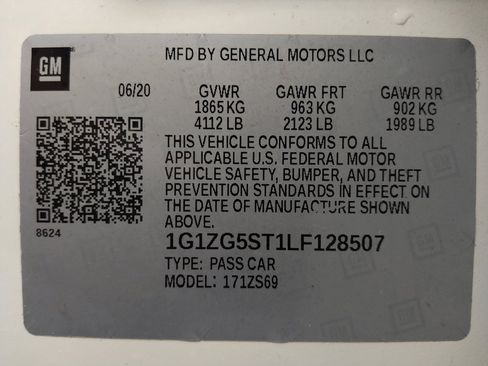 Used 2020 Chevrolet Malibu RS FWD image 33