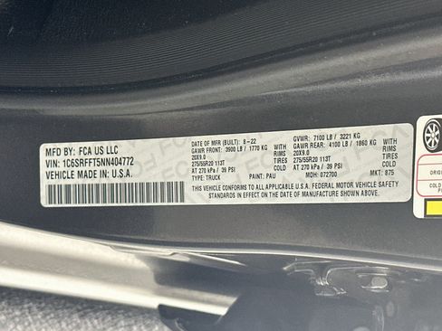 Used 2022 RAM 1500 Big Horn AWD/4WD image 12