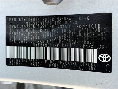 Certified 2024 Toyota Corolla LE image 30