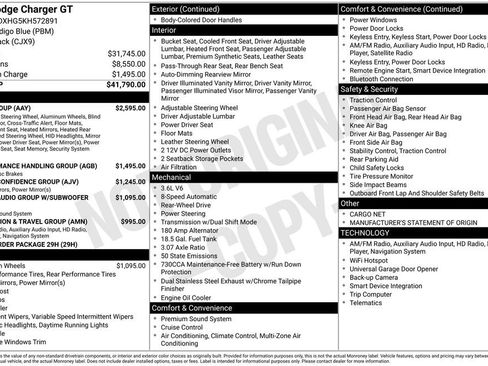 Used 2019 Dodge Charger GT w/ Plus Group image 15