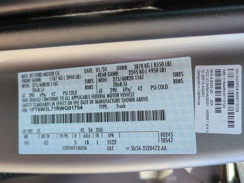 Used 2024 Ford F150 Lightning Flash AWD/4WD image 33