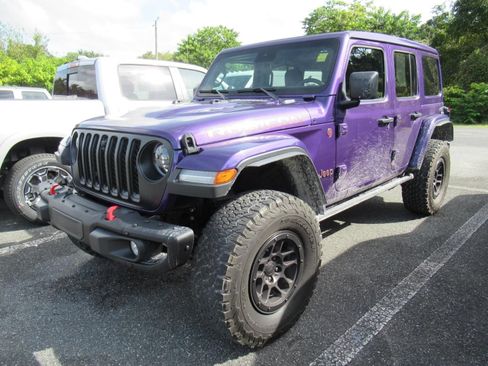 Used 2023 Jeep Wrangler Unlimited Rubicon w/ Xtreme 35 Tire Package AWD/4WD image 2
