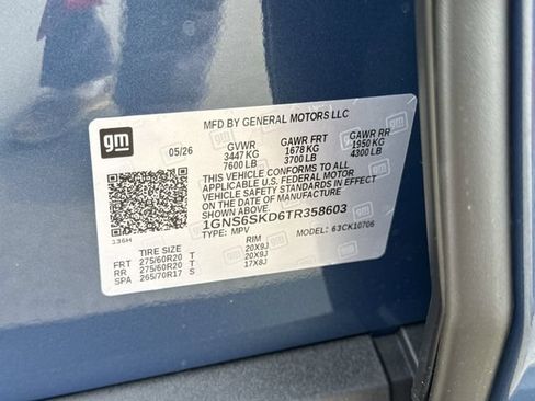 New 2026 Chevrolet Tahoe Premier w/ Sun And Tow Package AWD/4WD image 30