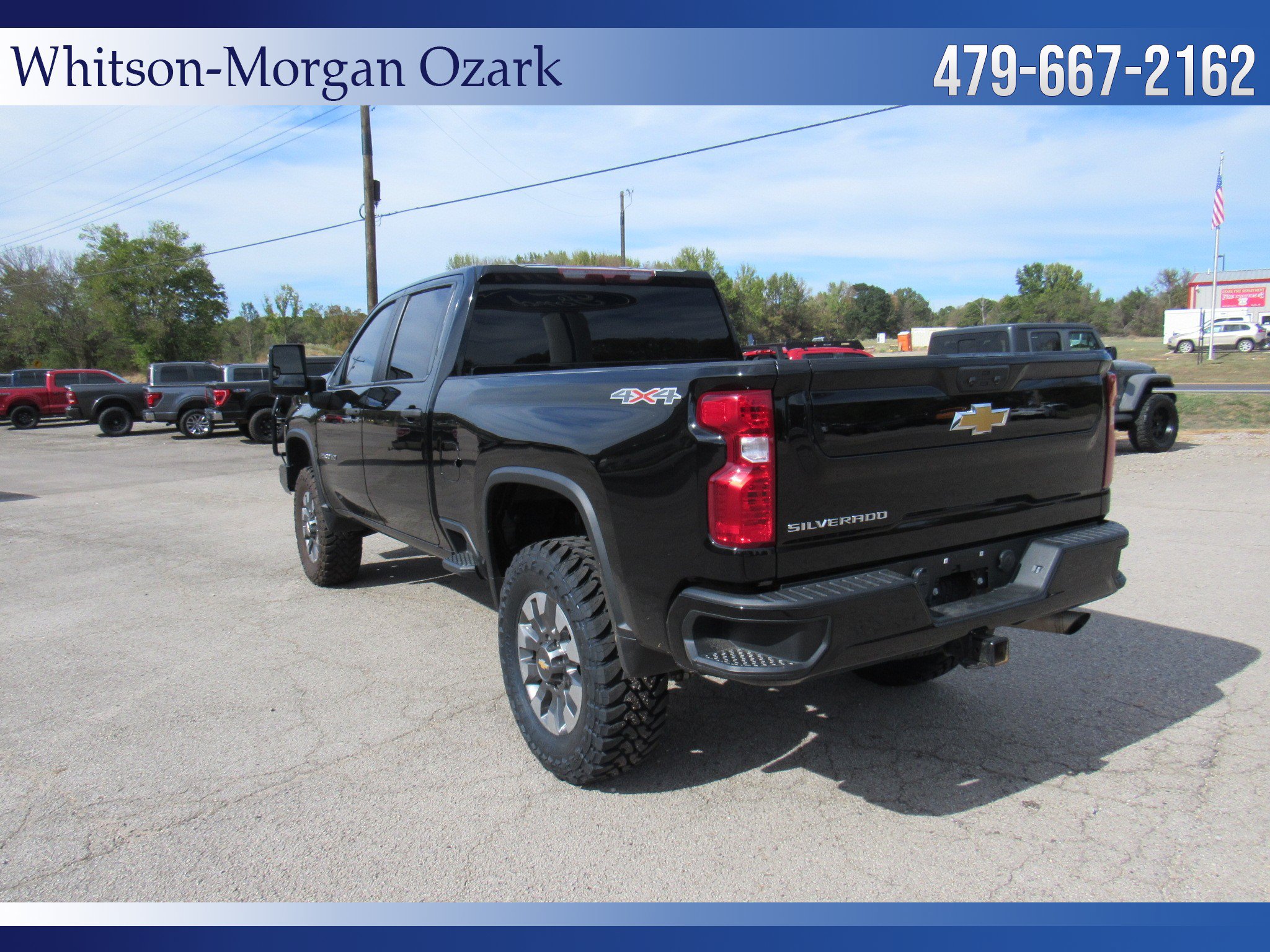 Used 2022 Chevrolet Silverado 2500 Custom w/ Custom Value Package AWD/4WD image 13