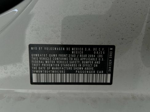 Certified 2026 Volkswagen Jetta Sport FWD image 42