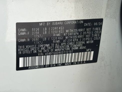 Used 2025 Subaru Outback Wilderness AWD/4WD image 31