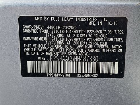 Used 2017 Subaru Forester 2.5i AWD/4WD image 16