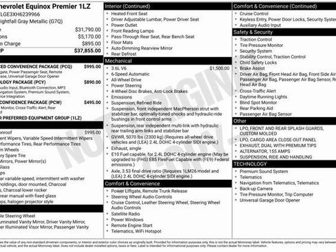 Used 2017 Chevrolet Equinox Premier w/ Enhanced Convenience Package image 3