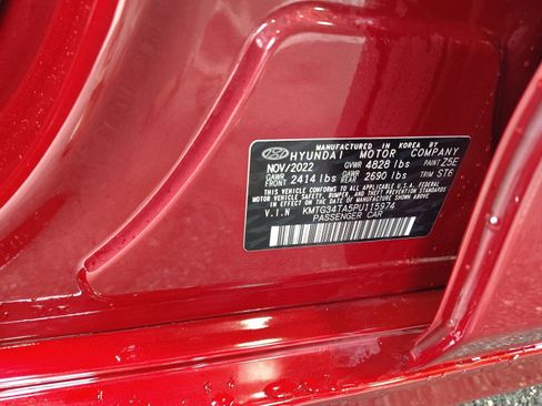 Used 2023 Genesis G70 2.0T w/ Sport Prestige Package image 24