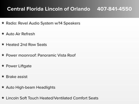 New 2025 Lincoln Aviator 2WD w/ Equipment Group 101A image 10