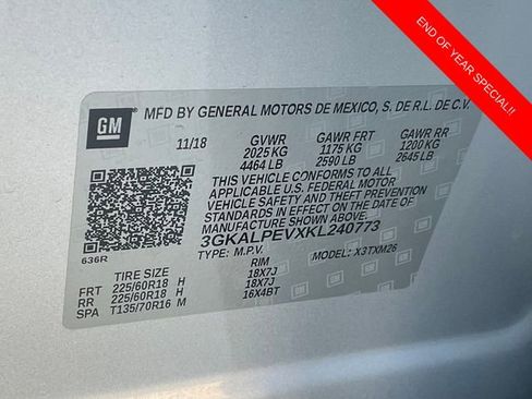 Used 2019 GMC Terrain SLT image 20