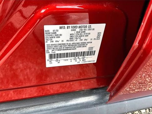 Used 2022 Ford Maverick Lariat w/ Equipment Group 500A Standard image 15