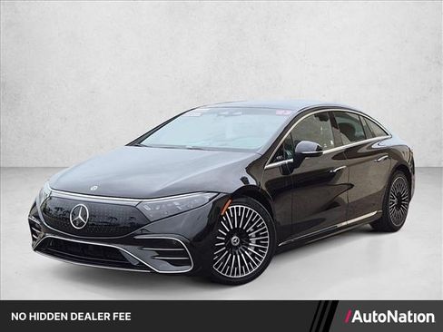 Used 2023 Mercedes-Benz EQS 580 4MATIC Sedan image 1