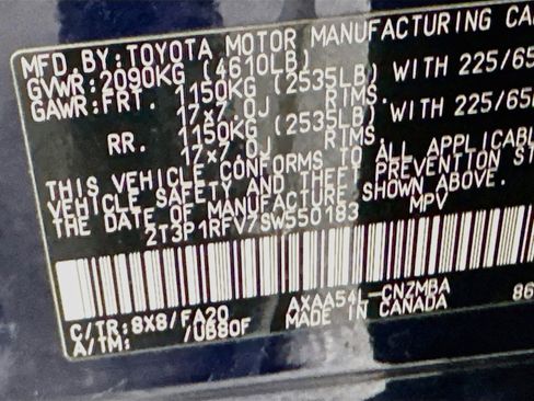 Used 2025 Toyota RAV4 XLE AWD/4WD image 12