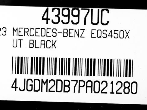 Certified 2023 Mercedes-Benz EQS 450+ SUV image 23