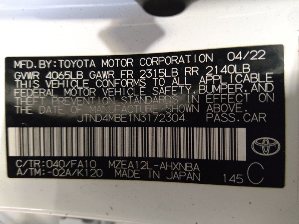 Used 2022 Toyota Corolla SE FWD image 33