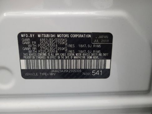 Used 2019 Mitsubishi Outlander ES AWD/4WD image 33