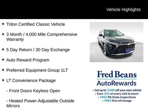 Used 2025 Chevrolet Trax LT w/ Driver Confidence Package FWD image 5