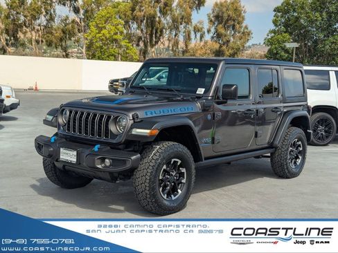 Used 2024 Jeep Wrangler Unlimited Rubicon 4xe image 1