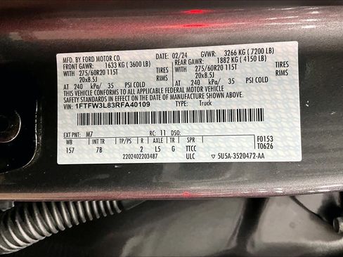 Used 2024 Ford F150 XLT w/ Equipment Group 302A MID image 32